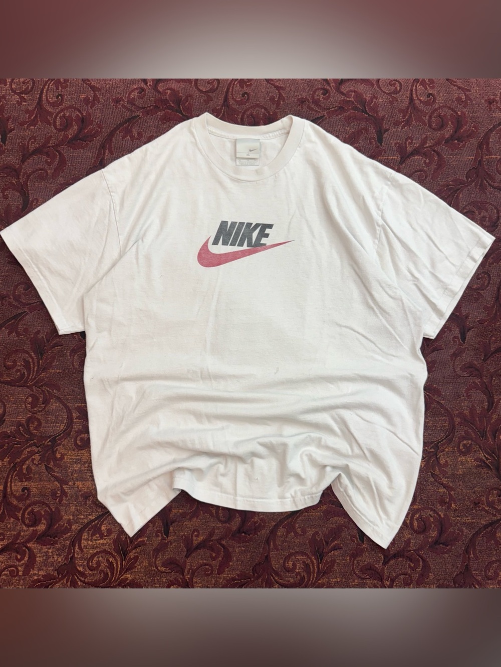 Vintage Y2K Nike Silver Tag Swoosh Tee
